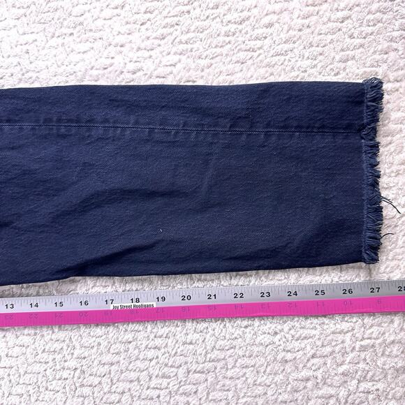 Levi's 501 XX Button Fly Jeans Mens‎ 33x28 Dark Wash Straight Fit Distressed - Picture 4 of 16